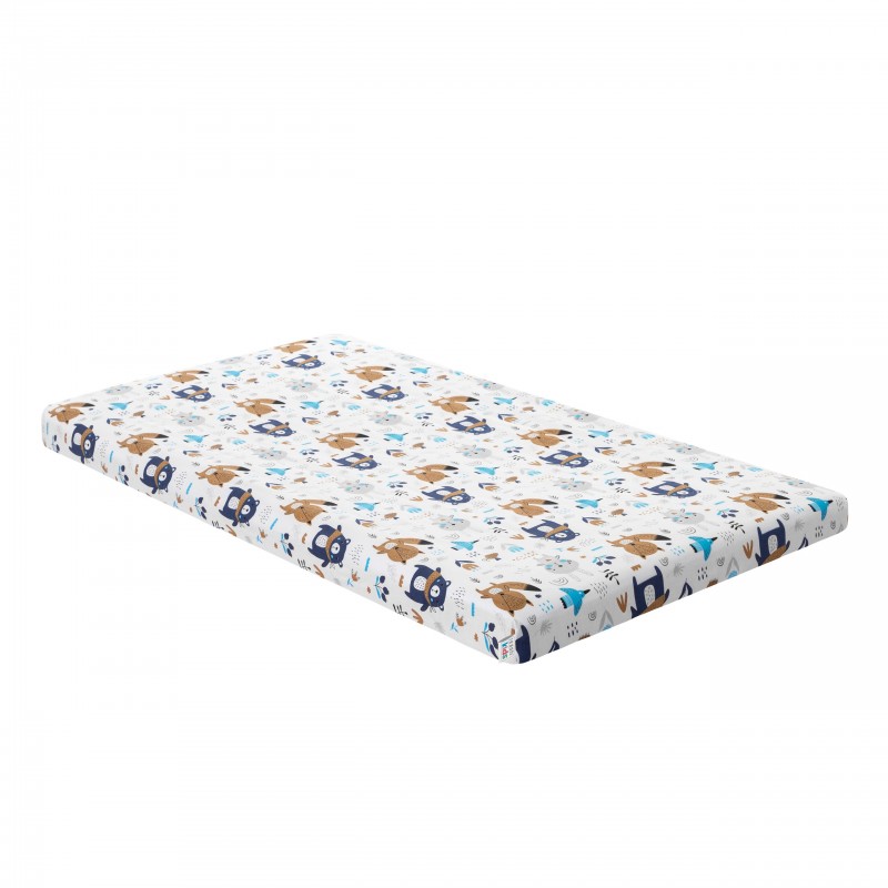 Prześcieradło z gumką na materace do łóżeczek 140x70cm