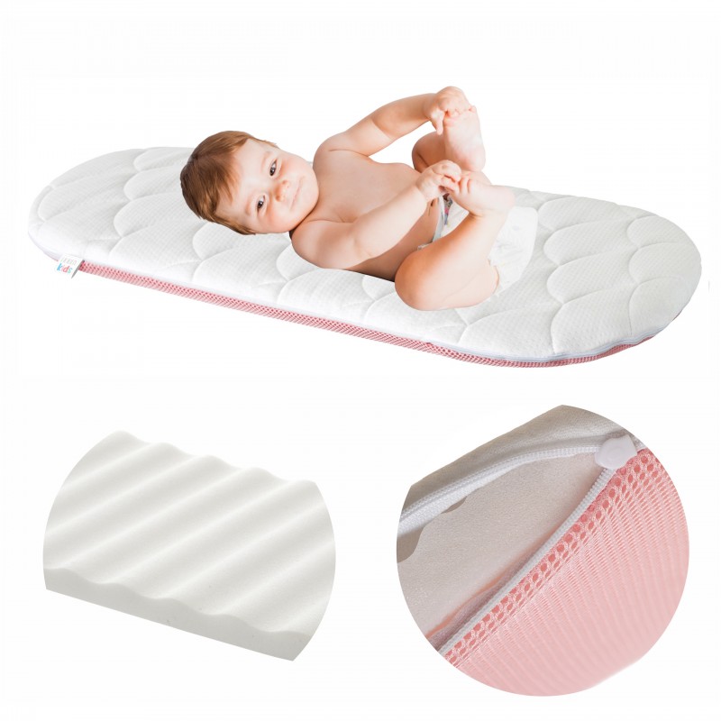 Materac do gondoli wózka dziecięcego Caminar 76x32 cm