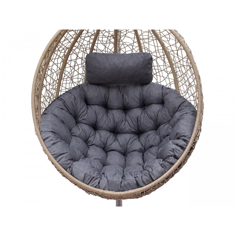 Poduszka na kokon "Moon", poducha na bocianie gniazdo, kolor granatowy