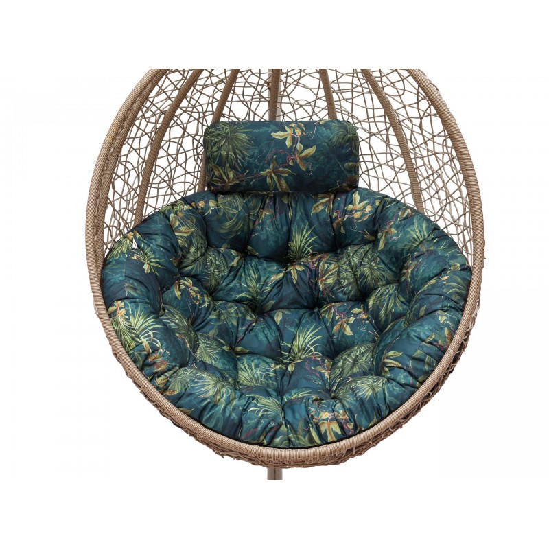 Poduszka na kokon "Moon", poducha na bocianie gniazdo, kolor zielona trawa