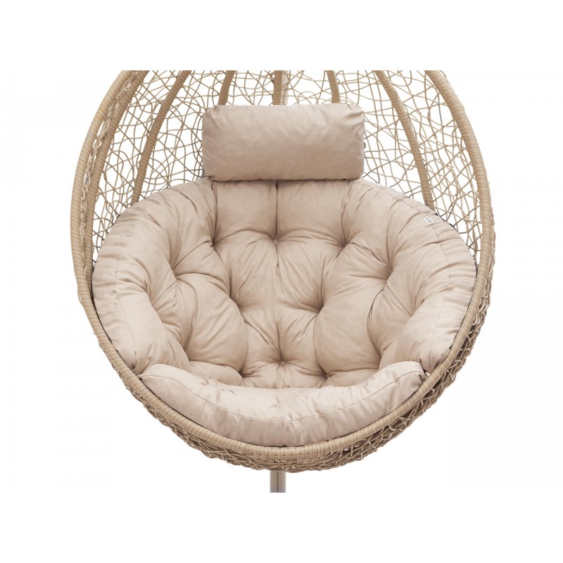 Poduszka Luna z zagłówkiem - Beż - Ekolen