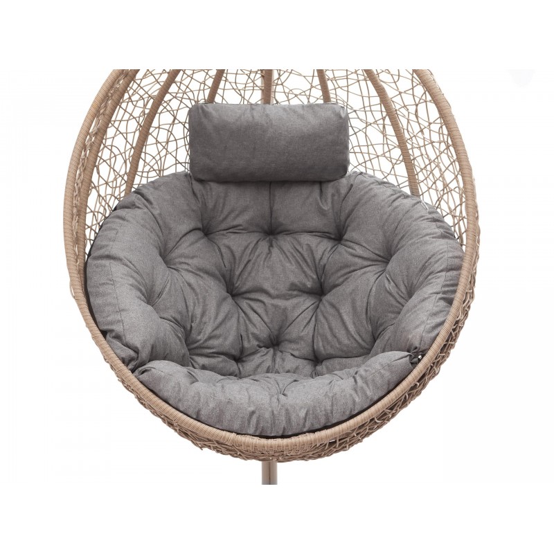 Poduszka Luna z zagłówkiem - Grafitowy - Ekolen