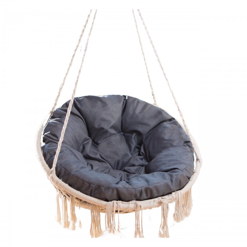 Poduszka na bocianie gniazdo "Stork duża", kolor granatowy