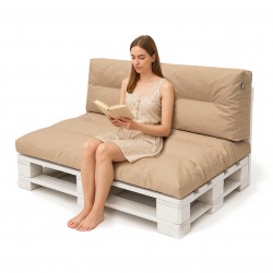 Poduszka na ławkę z palet...