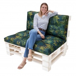 Poduszka na ławkę z palet...
