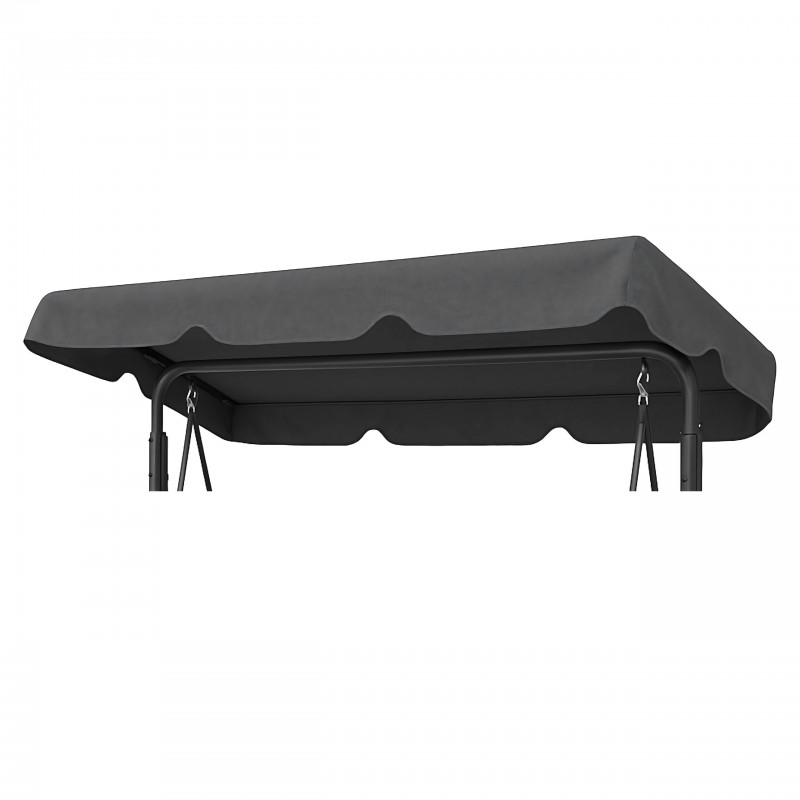 Wodoodporny daszek na huśtawkę Hobbygarden 215x120 cm z filtrem UV