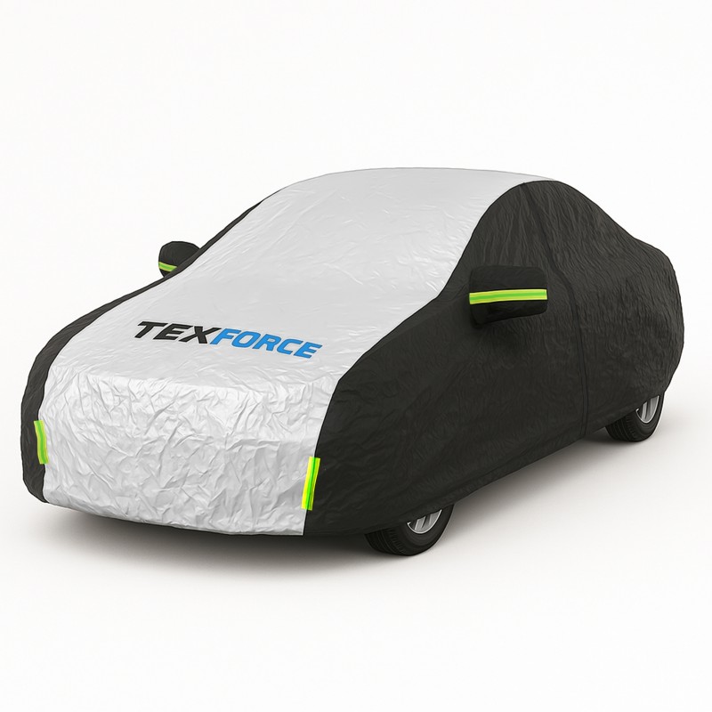 Pokrowiec TEXFORCE na hatchback – wodoodporny, antygradowy 430x180x120