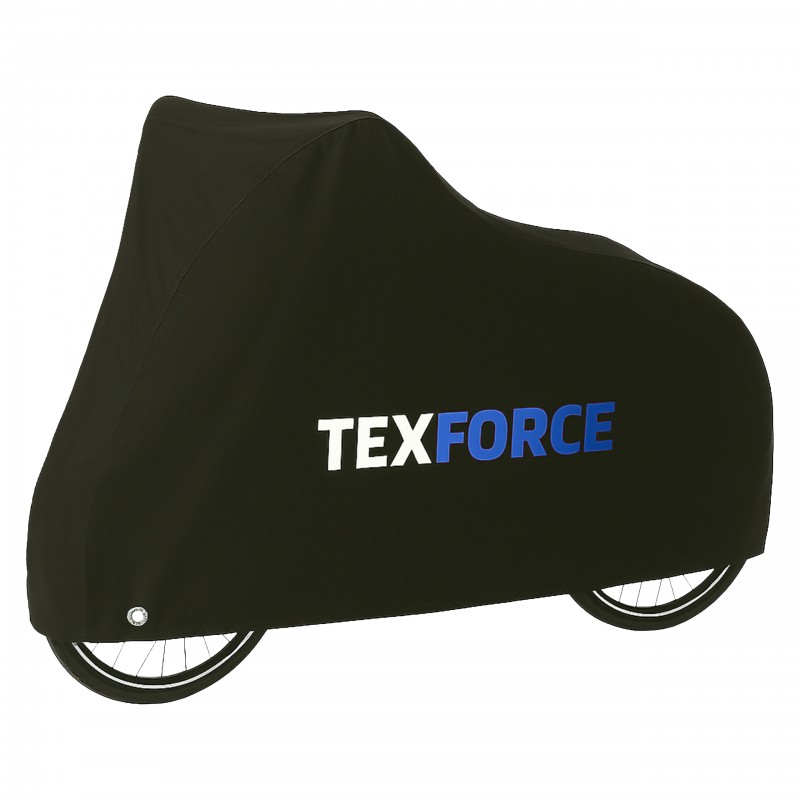Pokrowiec TEXFORCE na 2–3 rowery – wodoodporny, z UV i zamkiem 210x90x110cm