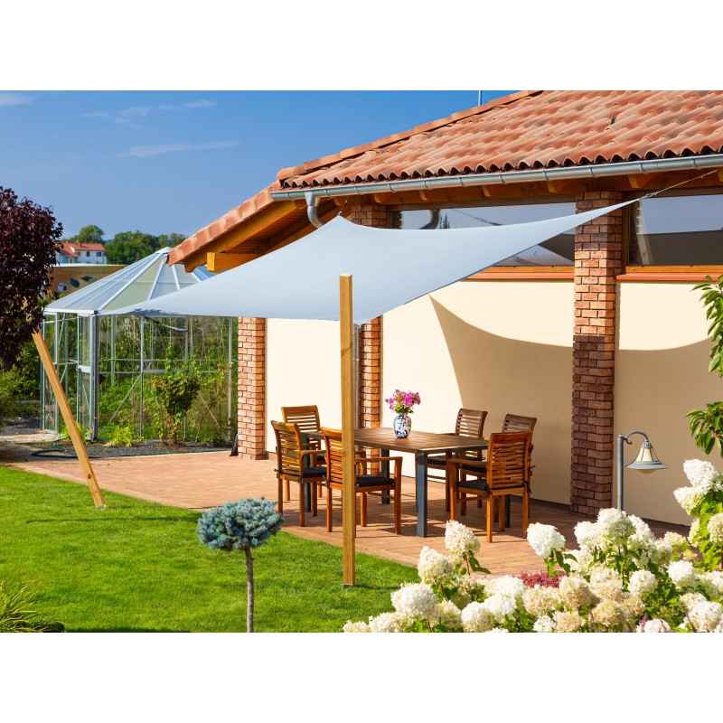 Żagiel przeciwsłoneczny kwadratowy wodoodporny na taras balkon