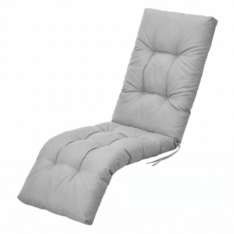 Poduszka na leżak z podnóżkiem Ilona Light wodoodporna 50x160