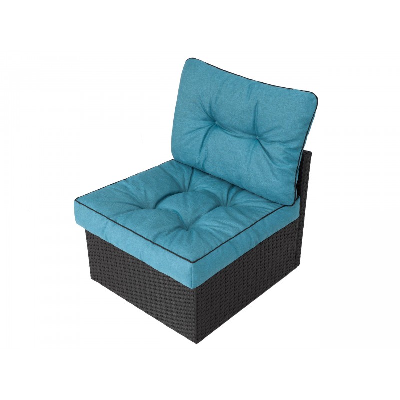 Poduszka na Fotel, Kanapę Ogrodową Typu Technorattan 70x70x40 cm