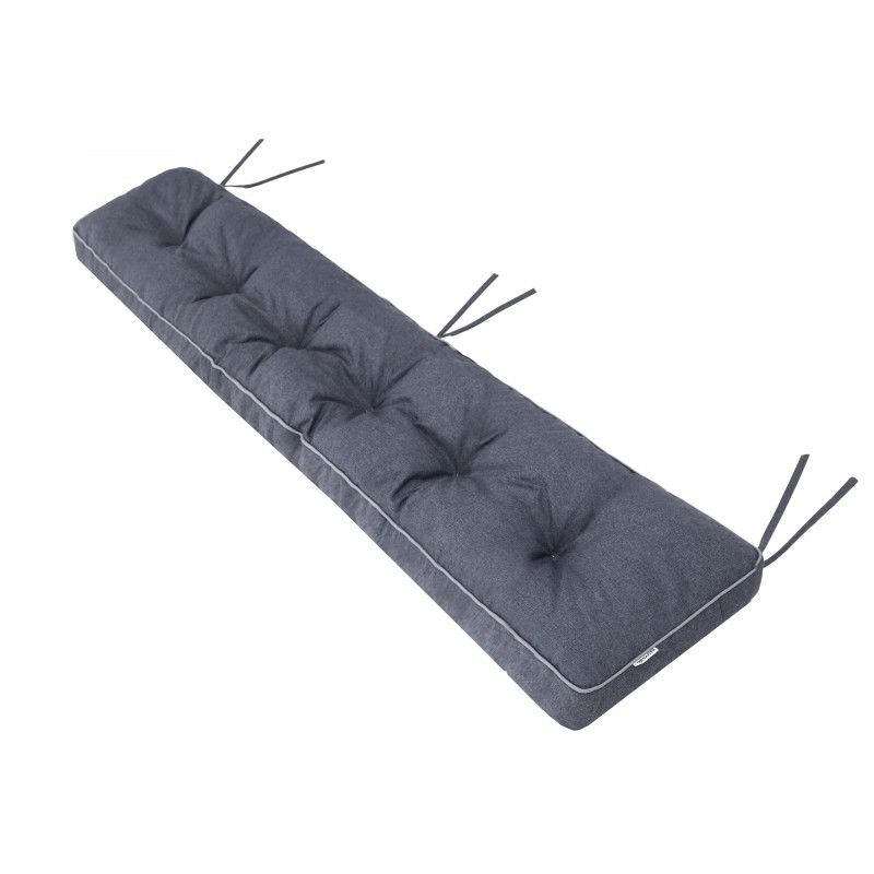 Poduszka na ławkę Etna - Granat ekolen- 120x40cm