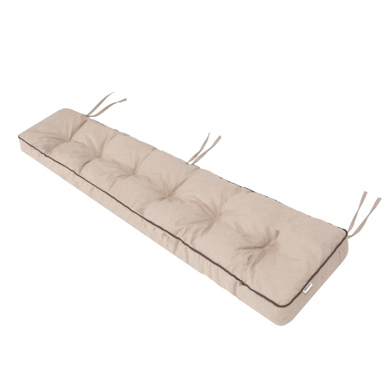 Poduszka na ławkę Etna - Beż Ekolen- 180x40cm