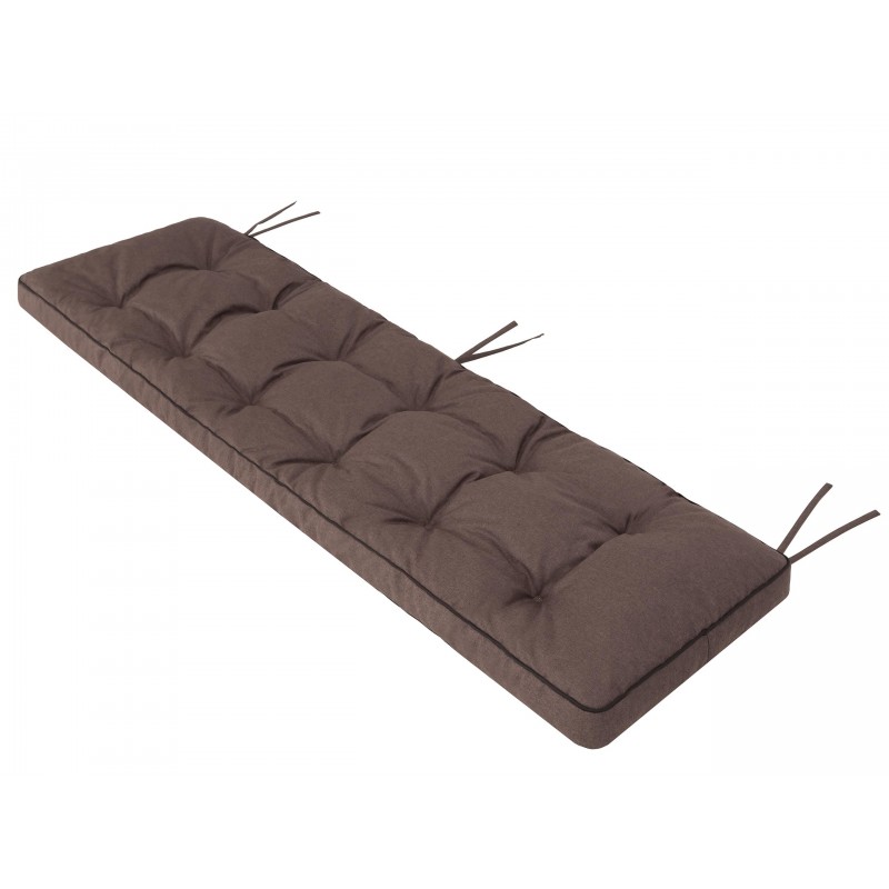 Poduszka na ławkę Etna - Brąz ekolen- 150x50cm