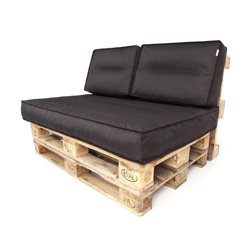 Poduszki ogrodowe na palety 120 cm + 2 oparcia 60 cm | HobbyGarden