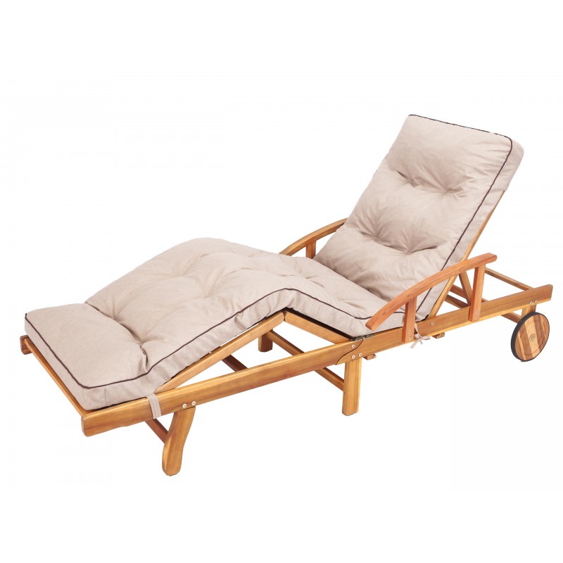 Poduszka na długi leżak ogrodowy plażowy, Krzesło ogrodowe, Siedzisko