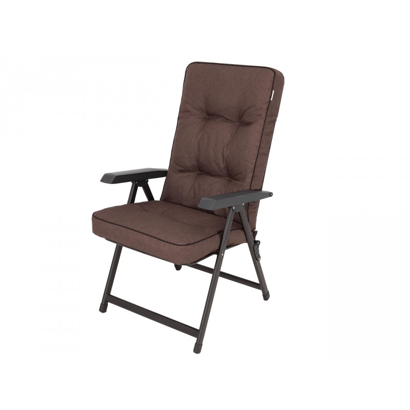 Poduszka na krzesło ogrodowe Czarna, Wodoodporna 50x50x70 cm - Lena