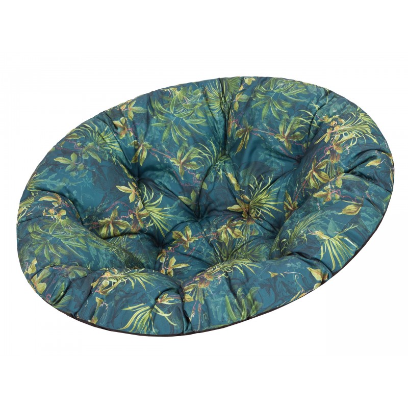 Poducha ogrodowa "Soa" na bocianie gniazdo typu Papasan, 114x114cm