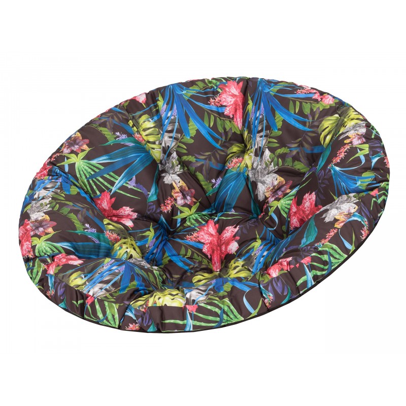 Poducha ogrodowa "Soa" na bocianie gniazdo typu Papasan, 114x114cm