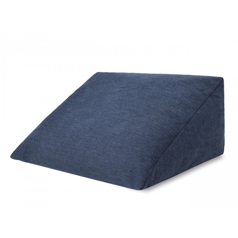 Poduszka ortopedyczna "Klin" 55x45x27cm, kolor granatowy