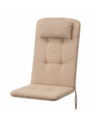 Poduszka Benita na krzesła i leżaki z wysokim oparciem | Hobbygarden