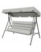 Wodoodporny daszek na huśtawkę Hobbygarden 214x118 cm z filtrem UV