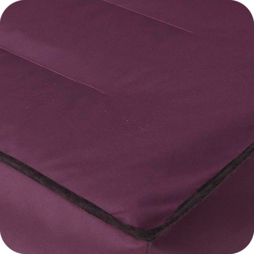 Poduszka na krzesło w kolorze bordowym